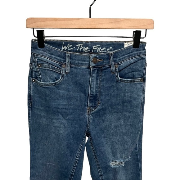 Free People We The Free Sunny Midrise Skinny Jeans - Picture 4 of 8